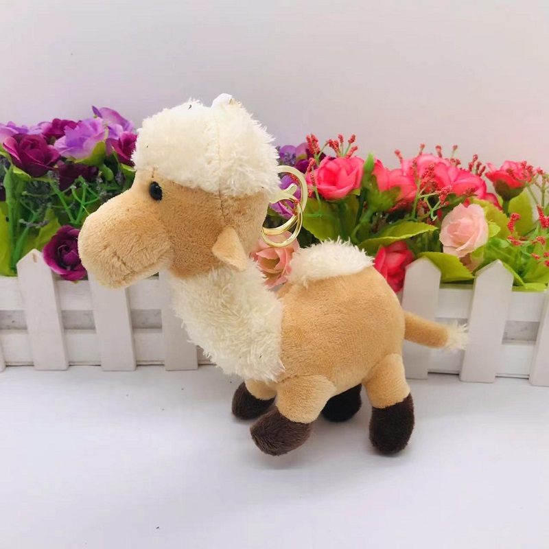 Plush toys, little camel pendants, girls' bags, pendants, hair tie accessories, keychains, figurines, cute flower bouquets, gifts Item Picture