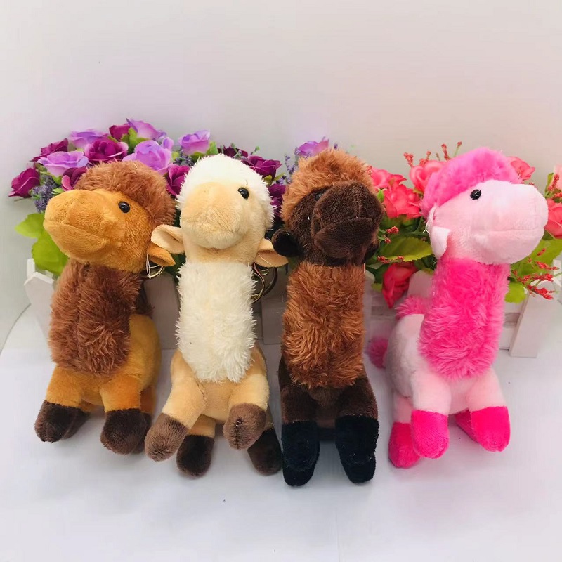 Plush toys, little camel pendants, girls' bags, pendants, hair tie accessories, keychains, figurines, cute flower bouquets, gifts