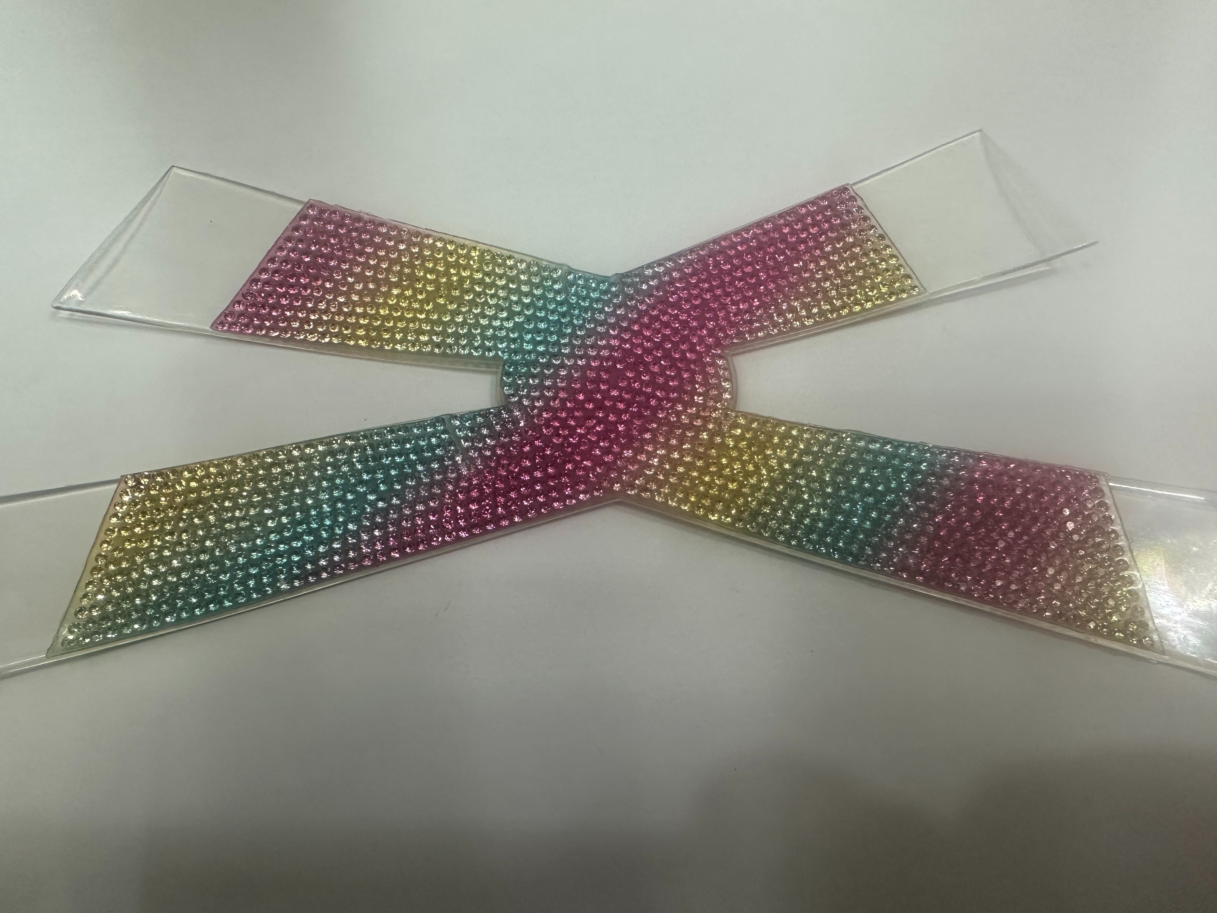 环保时尚超透明TPU鞋面贴钻专业生产厂家