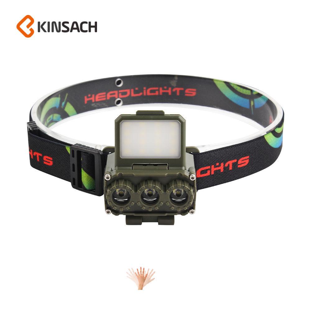 KINSACA Star Source TYPE-C Charging sensor 3-lamp cap clamp lamp