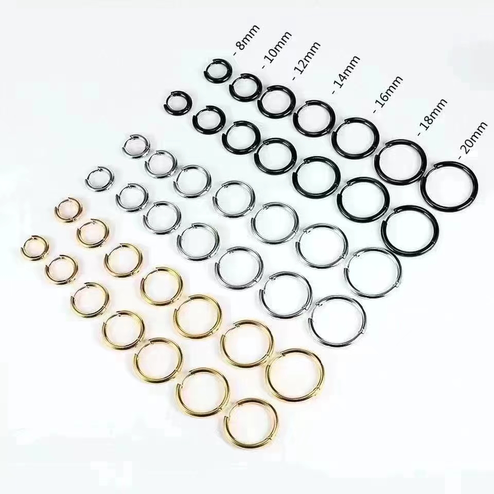 不锈钢耳圈耳针