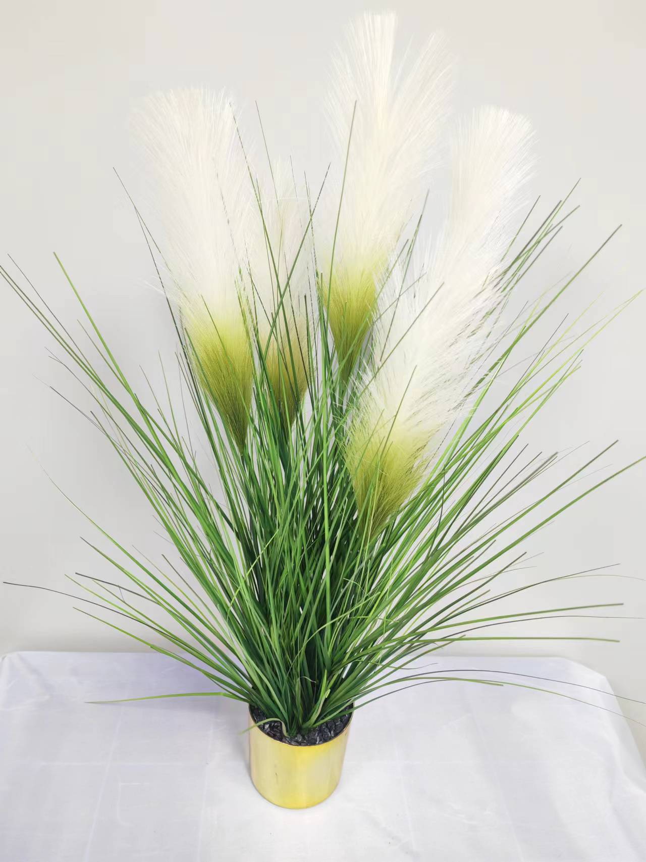办公文化仿真园艺仿真花松树叶玫瑰花手工成品仿真篱笆植物花环