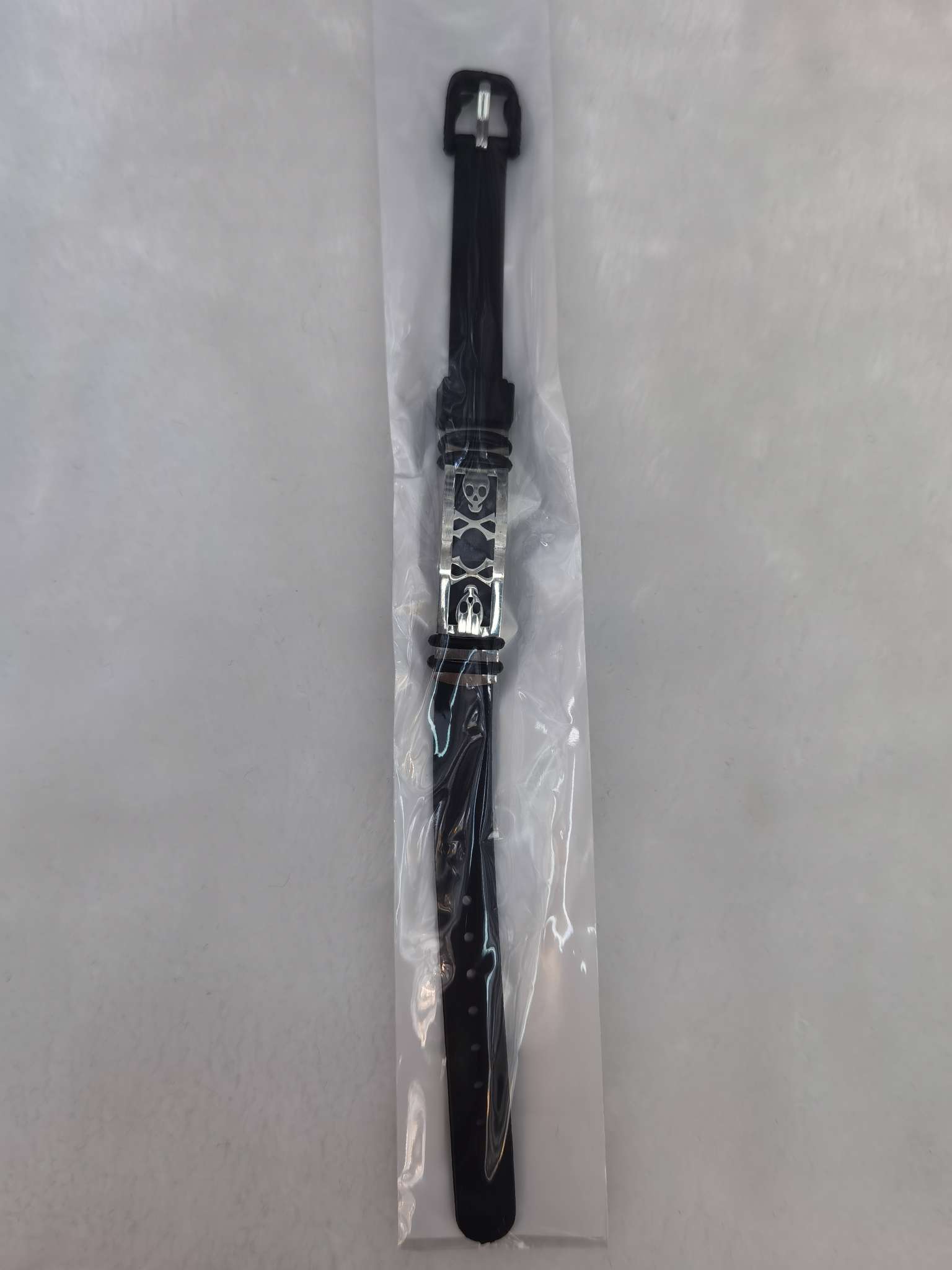 不锈钢硅胶手链