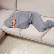 居家睡眠信封式睡袋休闲穿戴毯子睡眠舱户外弹力可移动紧身野营睡袋