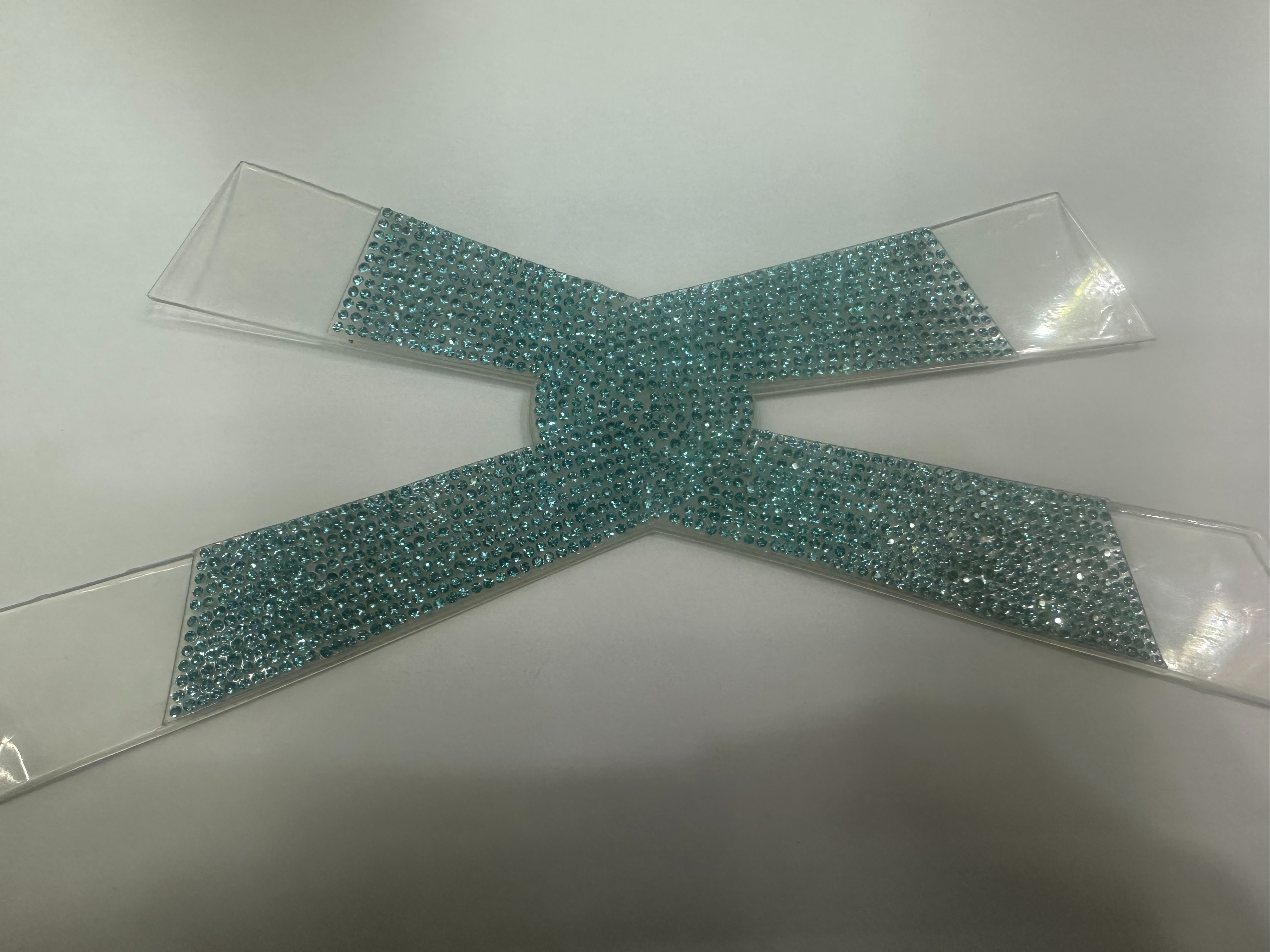 时尚女鞋鞋面TPU透明装饰条 烫钻用超透明TPU鞋面