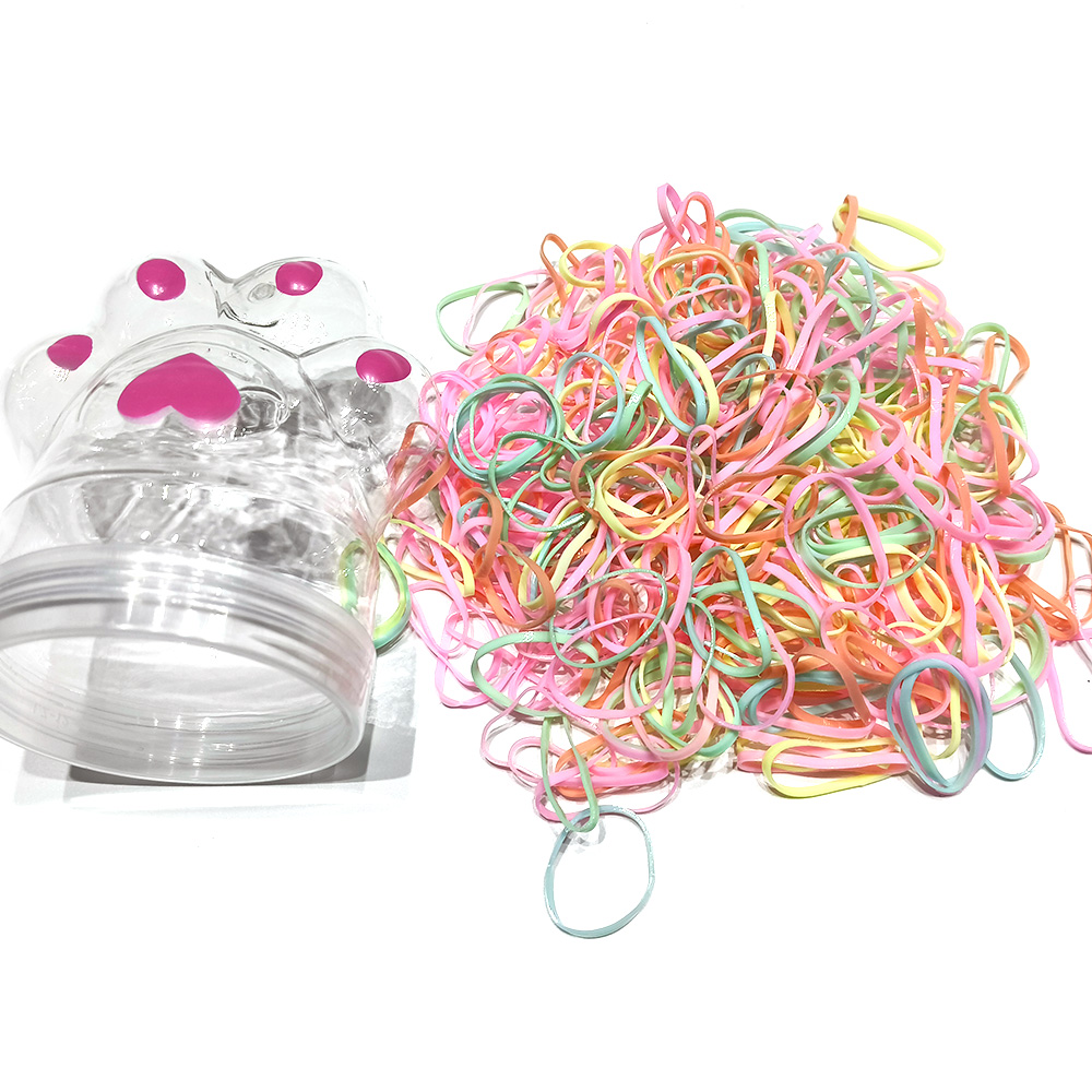 Cat Claw Bucket High Elastic Small Rubber Band Female Hair Disposable Rubber Band Hair Band Adult Children Head Rope Hair Accessories Wholesale Item Picture