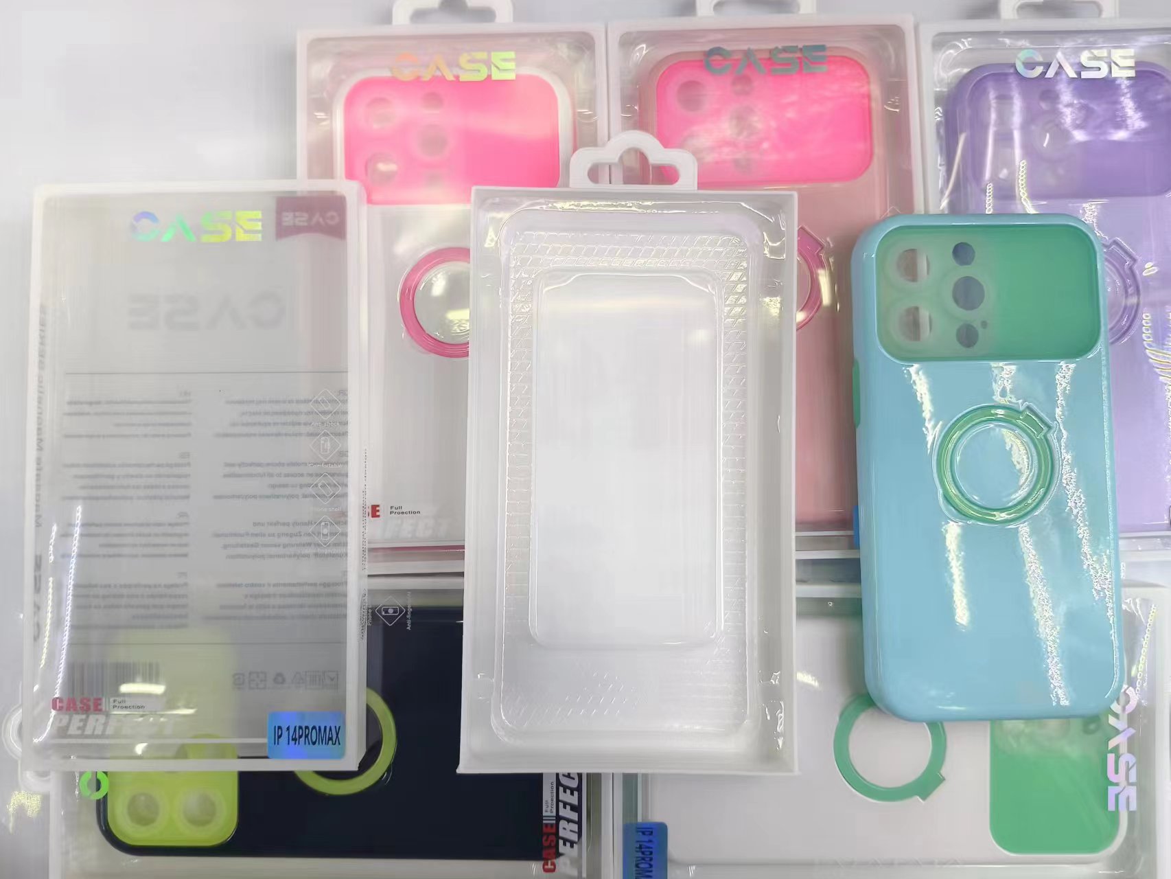 Luminous ring clasp phone case details Picture