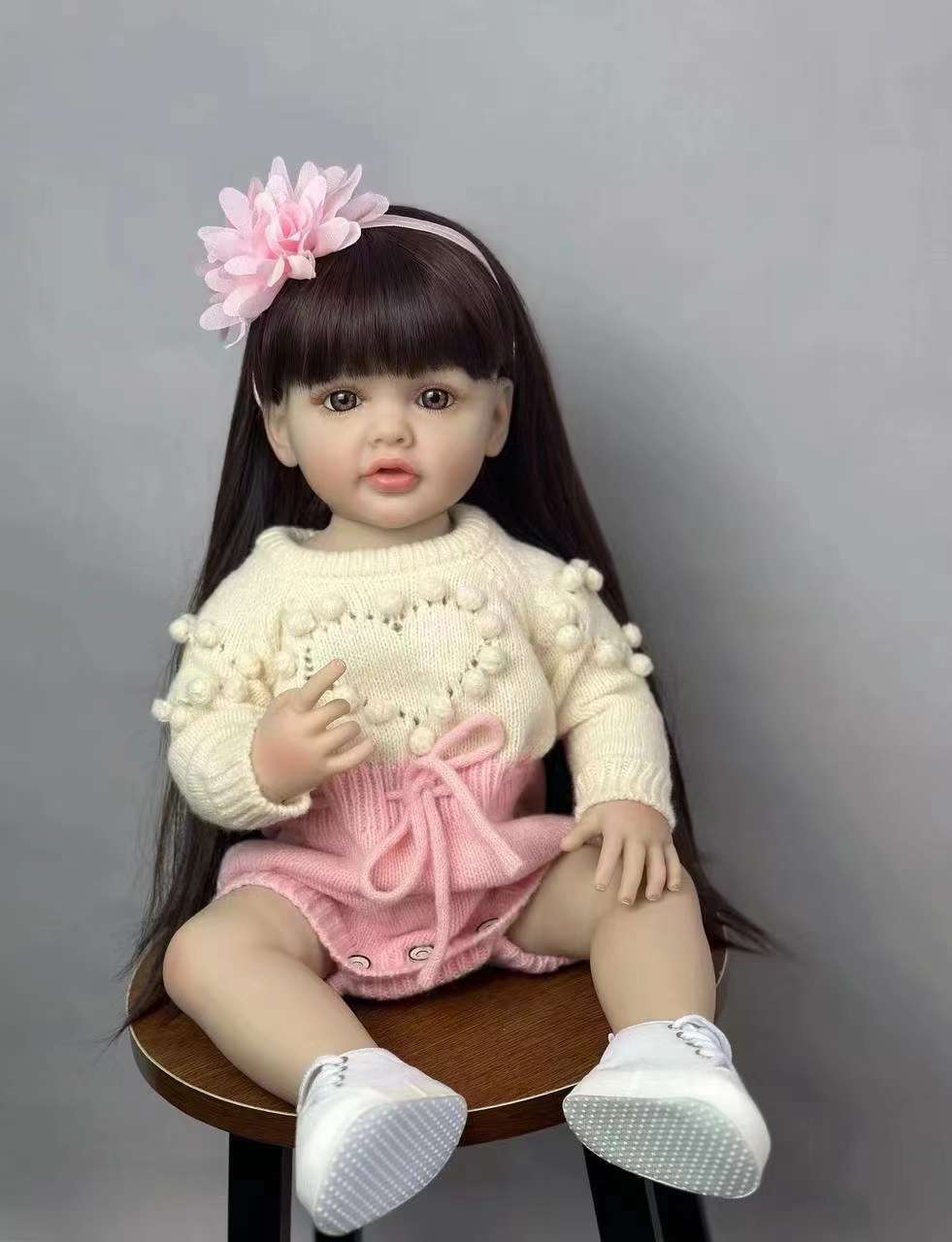 Reborn Doll Simulation Doll 55Cm Vinyl Doll Has 3C Certification En71 Certification undefined