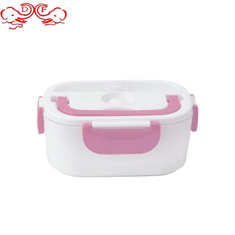 DF99011 Electric lunch box with electric lunch box Family car dual-purpose lunch box Plastic stainless steel multi-functional heated lunch box DF TRADINGHOUSE details Picture