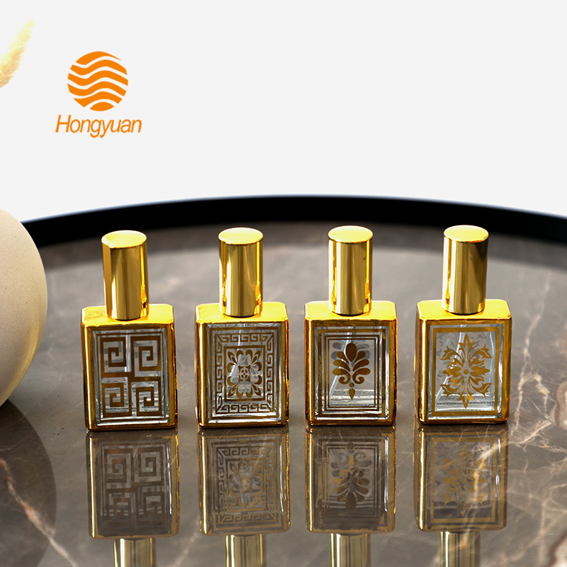 Factory wholesale square perfume bottles, 8ml spray bottles, cosmetic sample bottles, thick-bottomed glass bottles, perfume portioned bottles Item Picture