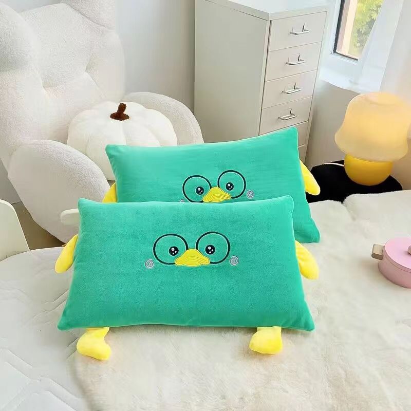 [Children's Milk Pillow] Kindergarten Nap Pillow Plus Pillowcase Baby Pillow Children Can Be Removed And Washed In Winter details Picture