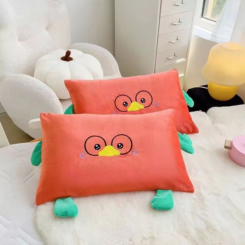 [Children's Milk Pillow] Kindergarten Nap Pillow Plus Pillowcase Baby Pillow Children Can Be Removed And Washed In Winter