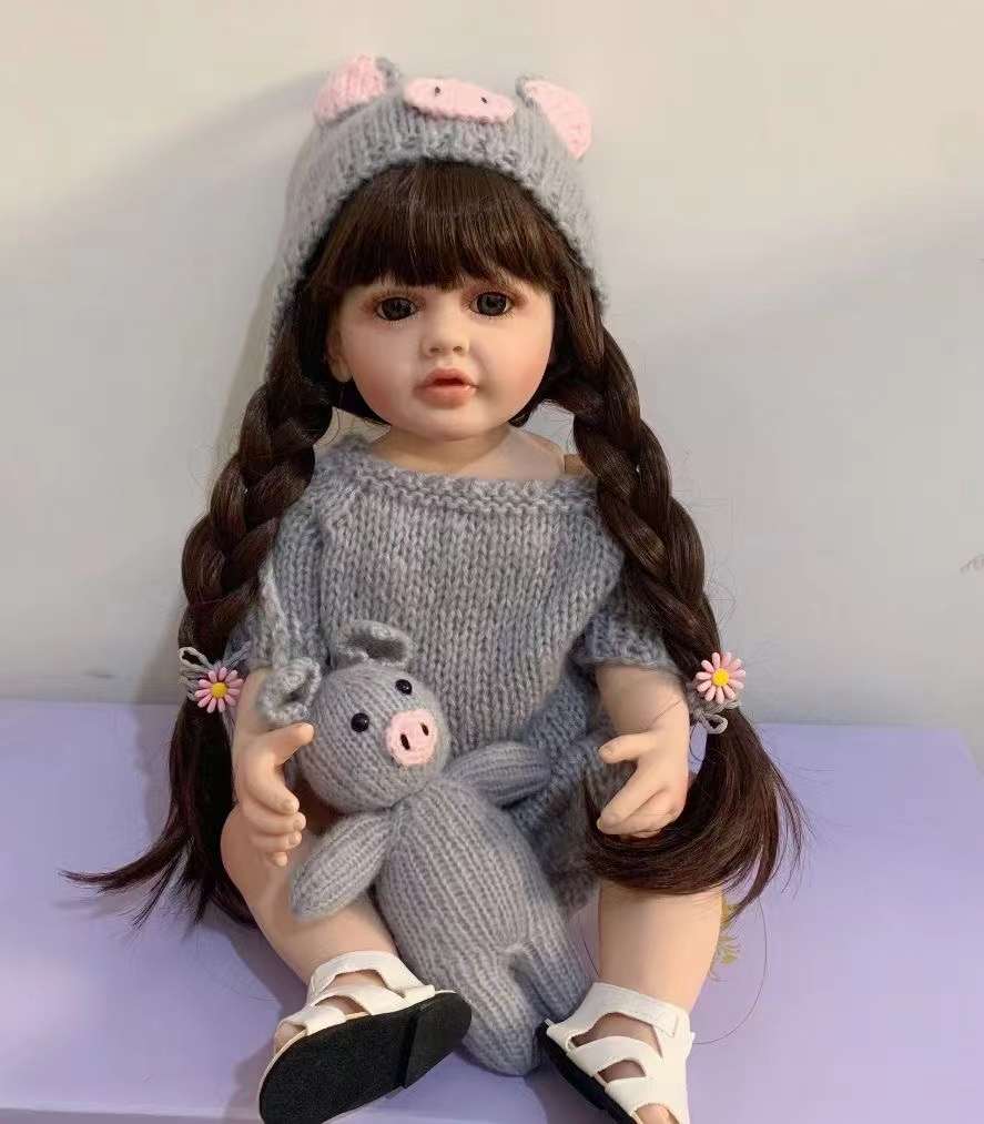 Reborn Doll Simulation Doll 55Cm Vinyl Doll Has 3C Certification En71 Certification undefined
