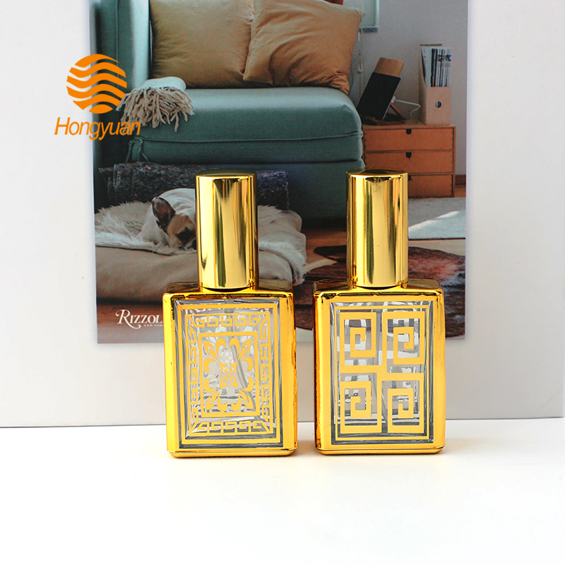 Factory wholesale square perfume bottles, 8ml spray bottles, cosmetic sample bottles, thick-bottomed glass bottles, perfume portioned bottles details Picture