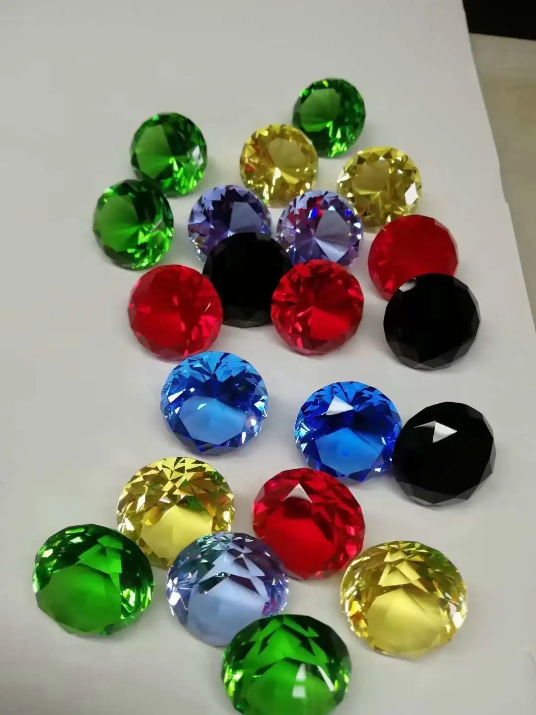 New colored pointed-bottom diamond K9 American Super Diamond 5053 detail image 2