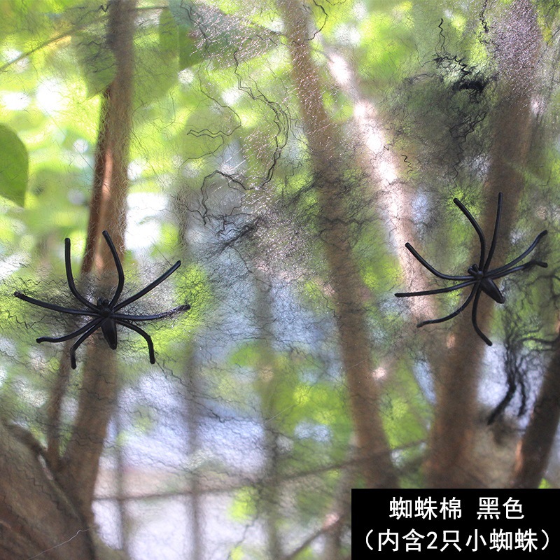 蜘蛛绵/蜘蛛网/蜘蛛丝白底实物图