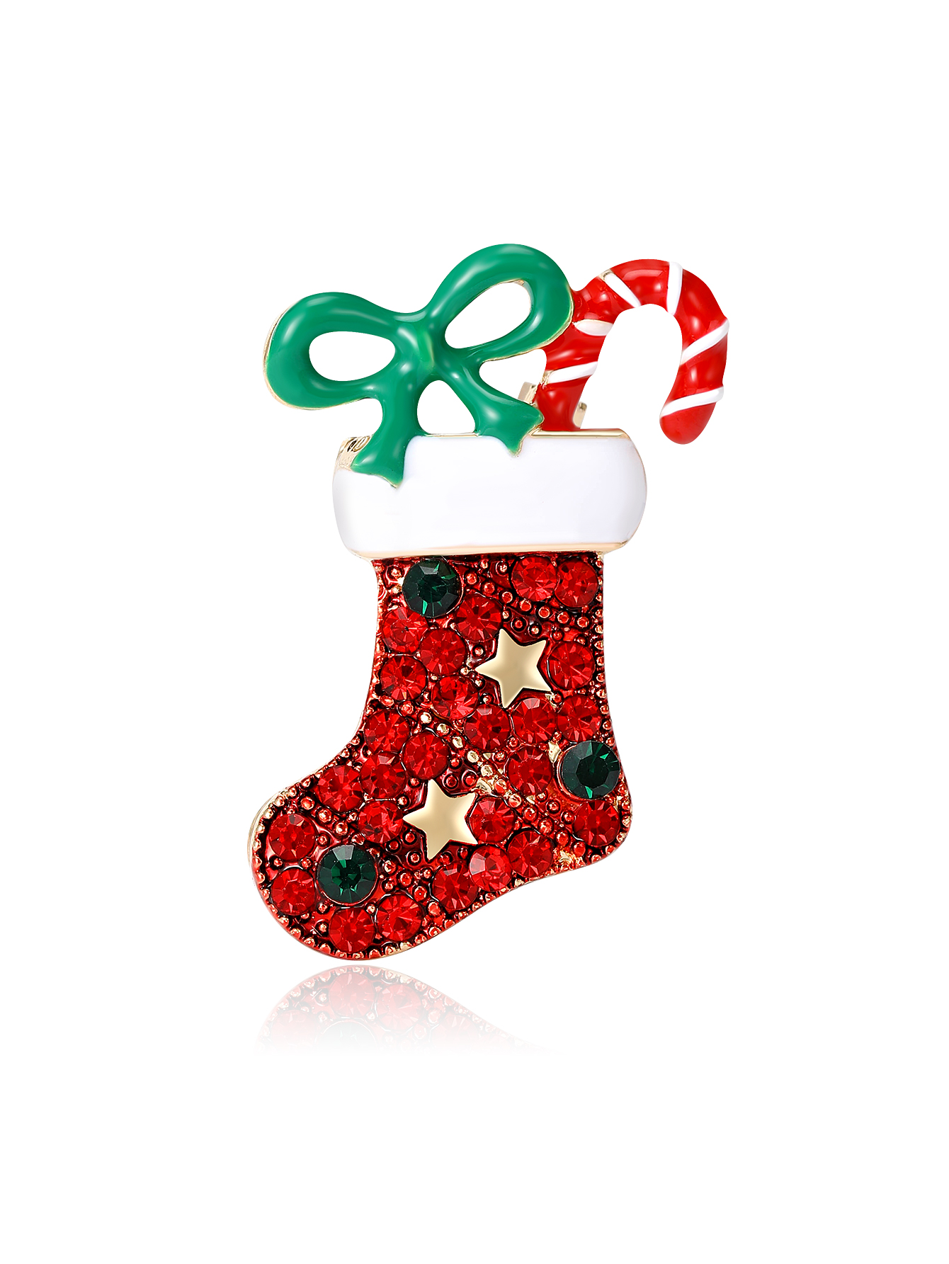 Ziyang Accessories' 2023 new Chinese-style Christmas boots, brooches, high-end women's personalized and fashionable corsages, elegant pins, coats, cardigans and accessories are sold directly by the manufacturer Item Picture