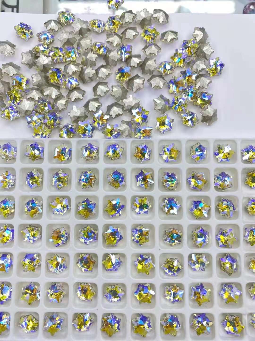 New colored pointed-bottom diamond K9 American Super Diamond 5050 detail image 4