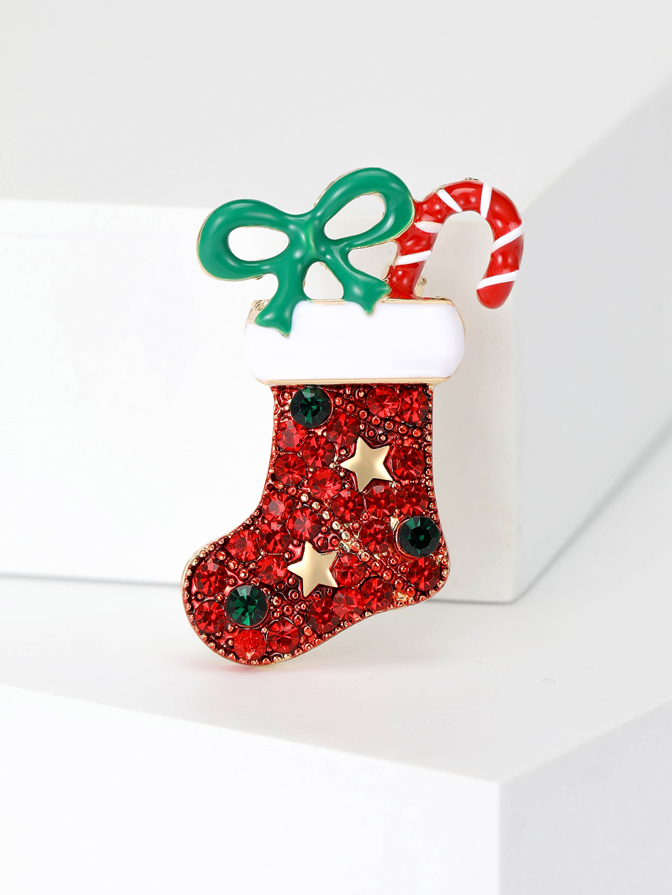 Ziyang Accessories' 2023 new Chinese-style Christmas boots, brooches, high-end women's personalized and fashionable corsages, elegant pins, coats, cardigans and accessories are sold directly by the manufacturer details Picture