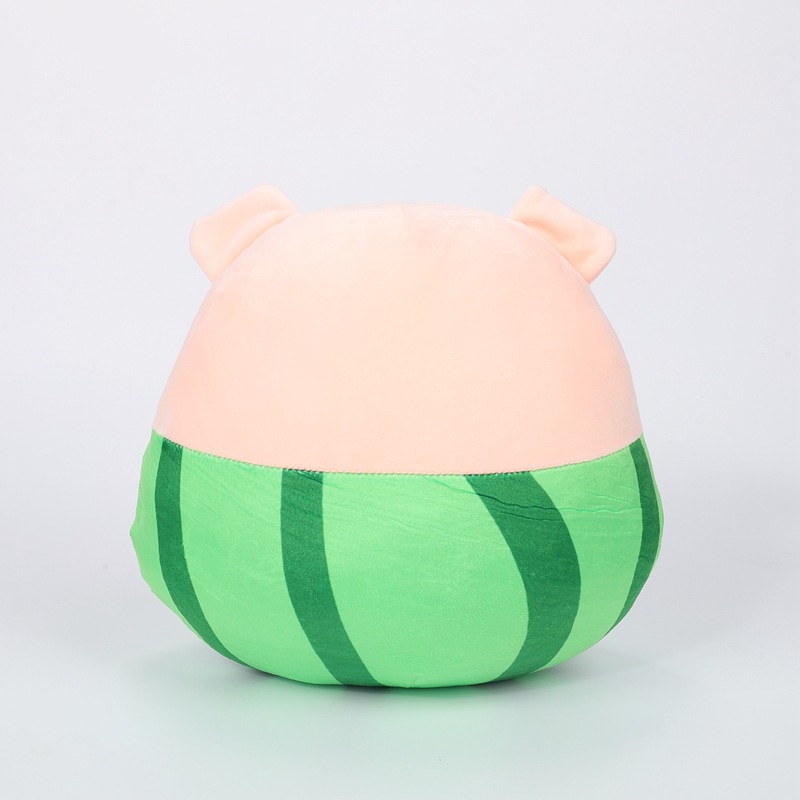 儿童新品香蕉猫咪家居抱枕毛绒玩具火鸡抱枕可爱西瓜小猪玩偶礼物