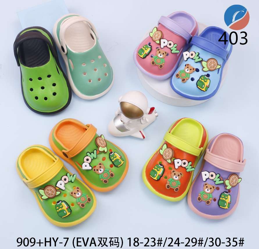 Two-color new Crocs sandals sandals boys and girls children children baby beach shoes 2023 new