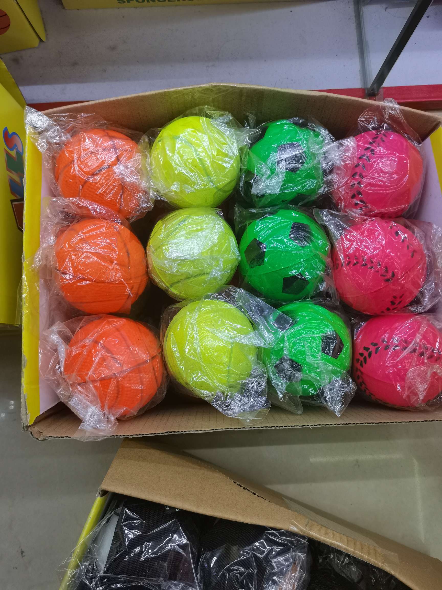 橡胶球 1盒24个