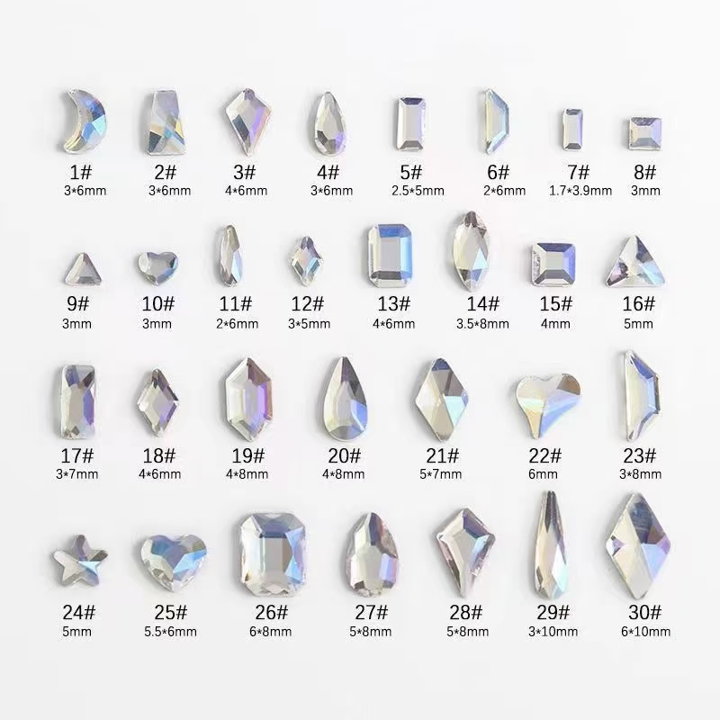 New colored pointed-bottom diamond K9 American Super Diamond 5049 detail image 6