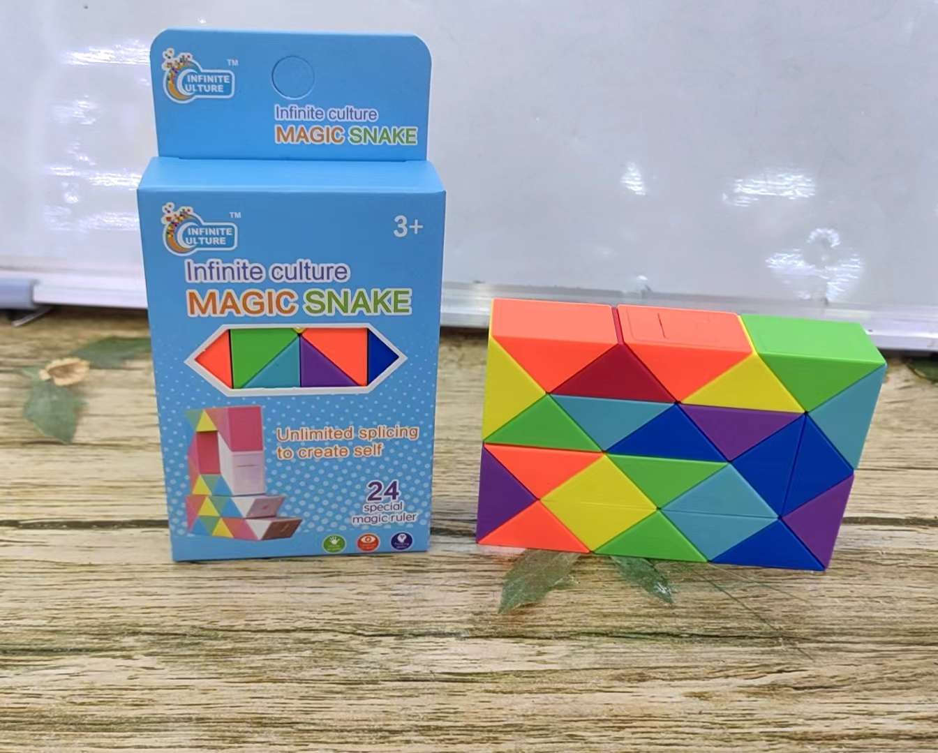 24 segmentos arco iris regla mágica