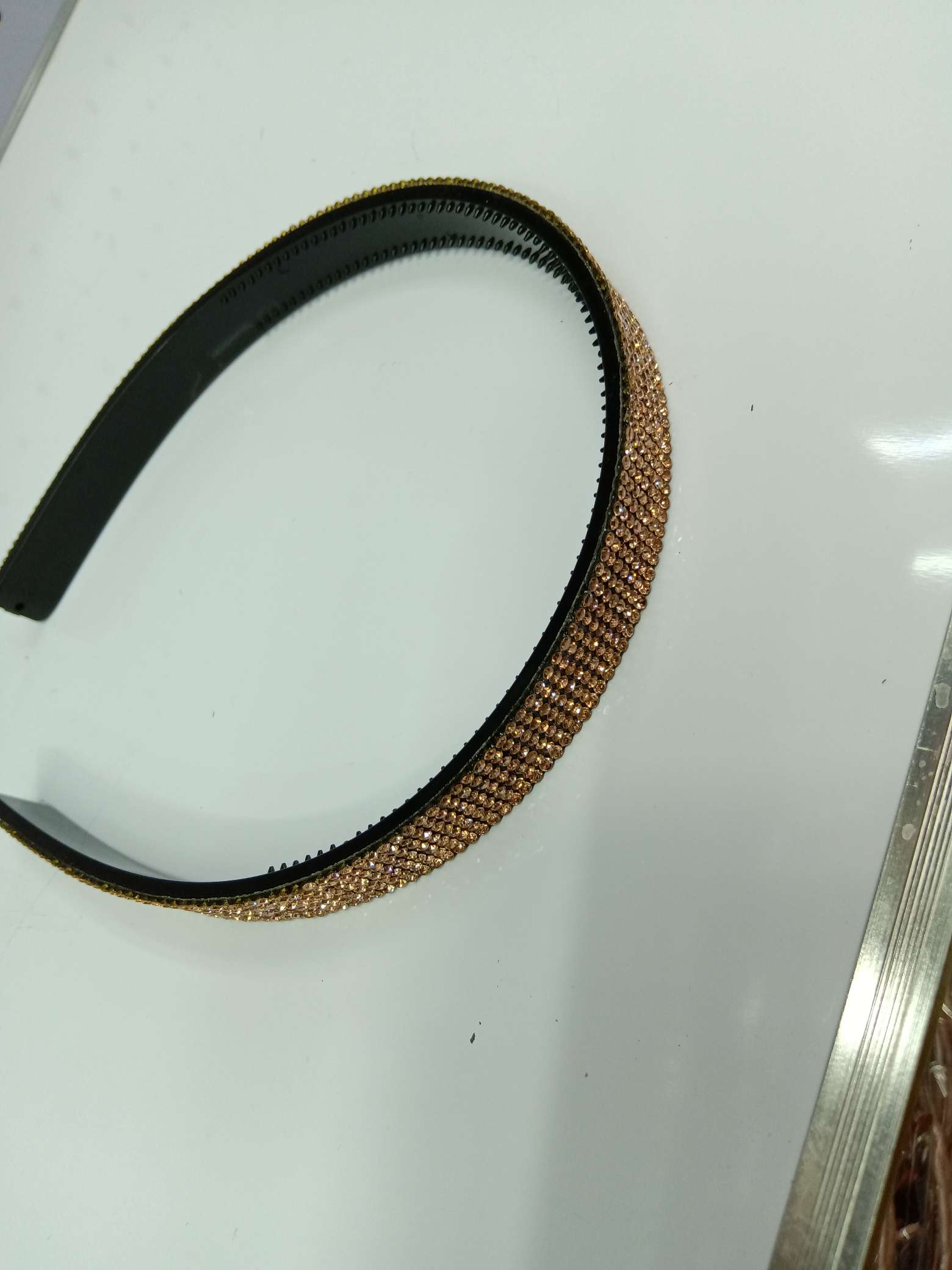 Diamond Headband Trend Styling Korean Fashion Headband Sparkly Party Must-Have Headband Miao Miao Accessory Headband Tall Strange Headband Luminous Headband Folded Headband Knot Headband