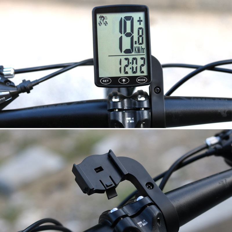 YE100-A bicycle wireless speedometer, large screen in both Chinese and English, wireless touch, backlit, waterproof, mountain bike speedometer, odometer, and speedometer pic 12