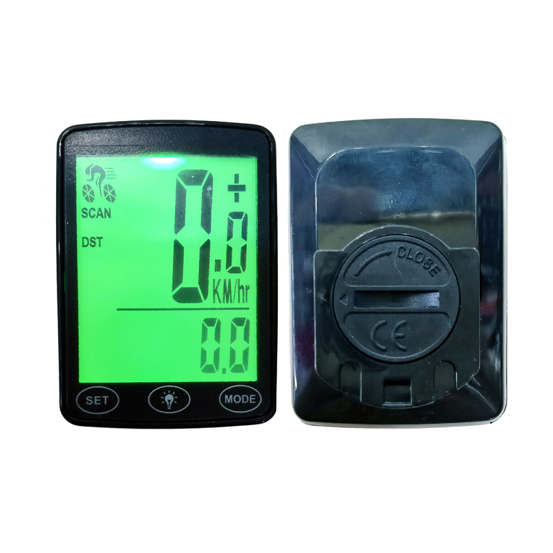 YE100-A bicycle wireless speedometer, large screen in both Chinese and English, wireless touch, backlit, waterproof, mountain bike speedometer, odometer, and speedometer Specification image