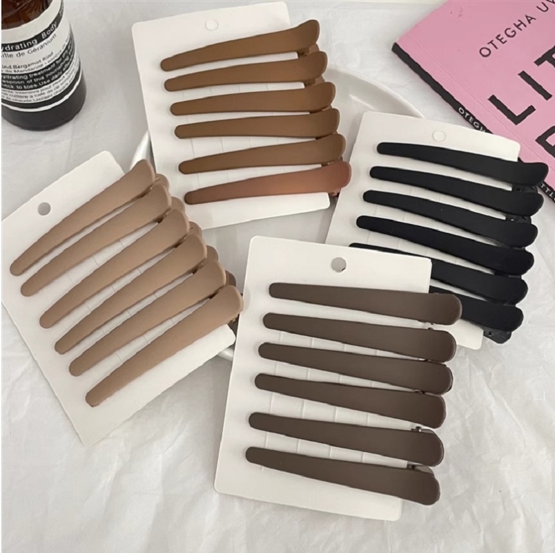 新品上市！磨砂发夹，女士专享，优雅时尚，让你的发型更加出彩！