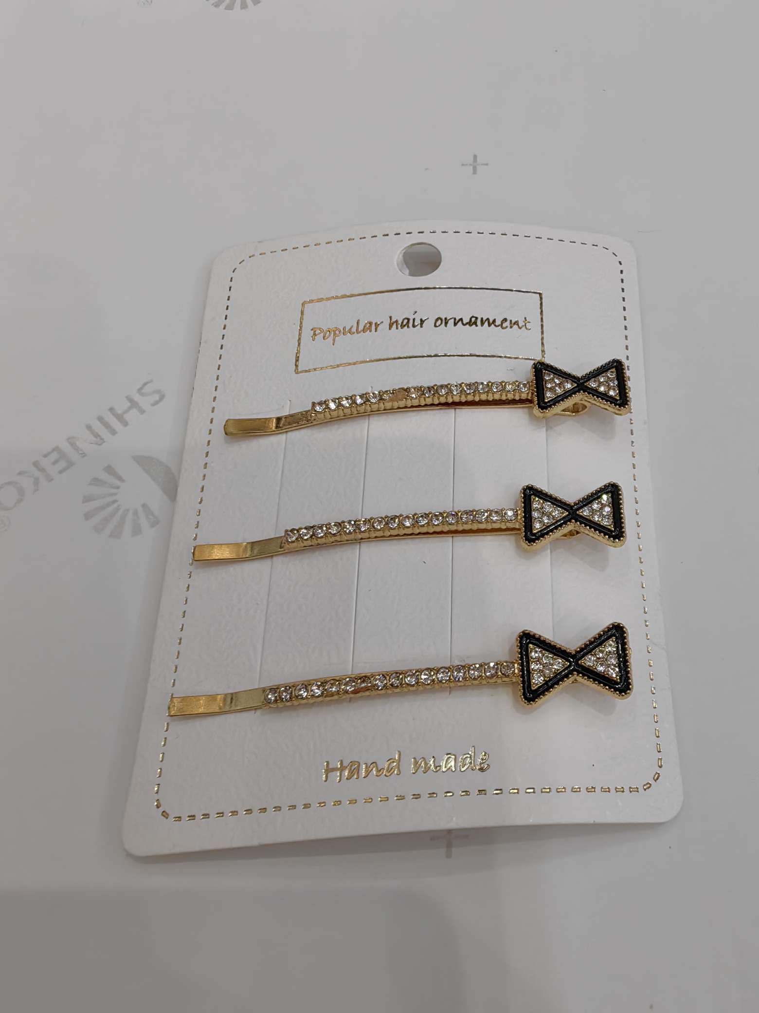 韩版复古漂亮美丽大方合金夹子套装婷婷饰品352788