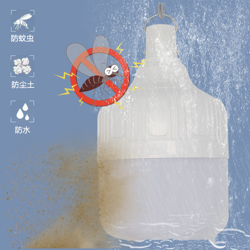 Hanging Led Light Charging Hanging Light Multi-Functional Light 80W120w180w Light Charging Energy-Saving Light Charging Emergency Light Energy-Saving Led Lamp details Picture
