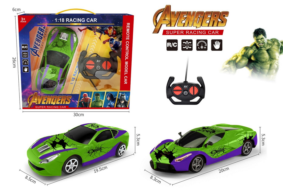 1:18 Avengers Remote Control Car Gift Box details Picture