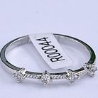 小众清新简约款锆石戒指,女生喜欢的镶钻戒指0000120