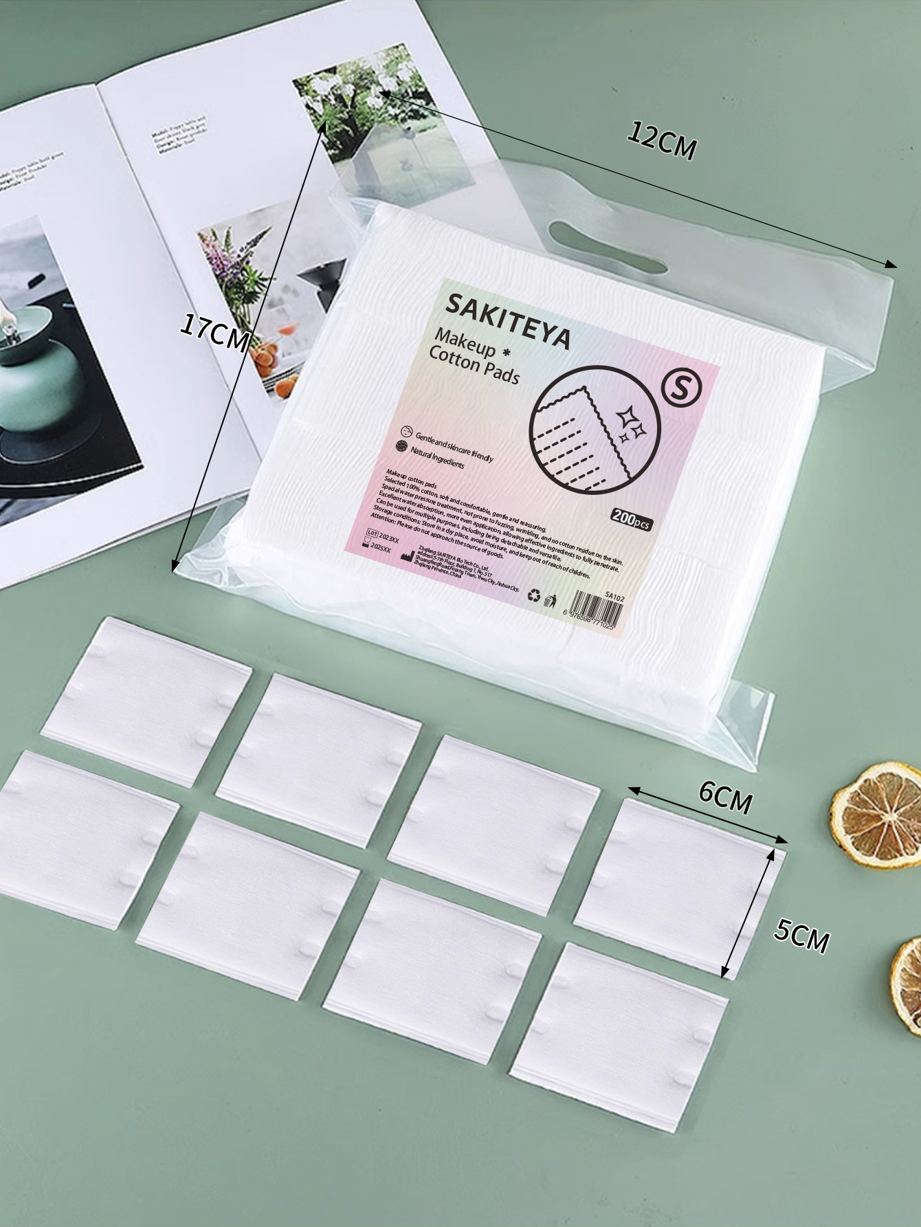 一次性化妆棉/可拉伸湿敷棉/卸妆棉/卸甲棉/纯棉材质细节图