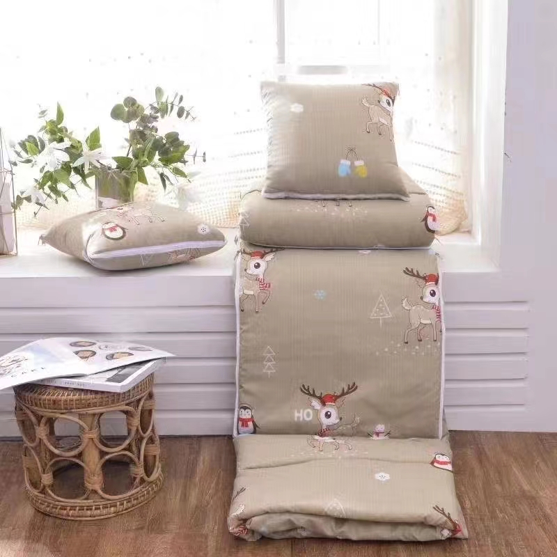 Two-in-one pillow and quilt for logo design, gift, sofa cushion, office midday rest quilt, car lumbar support pic 8