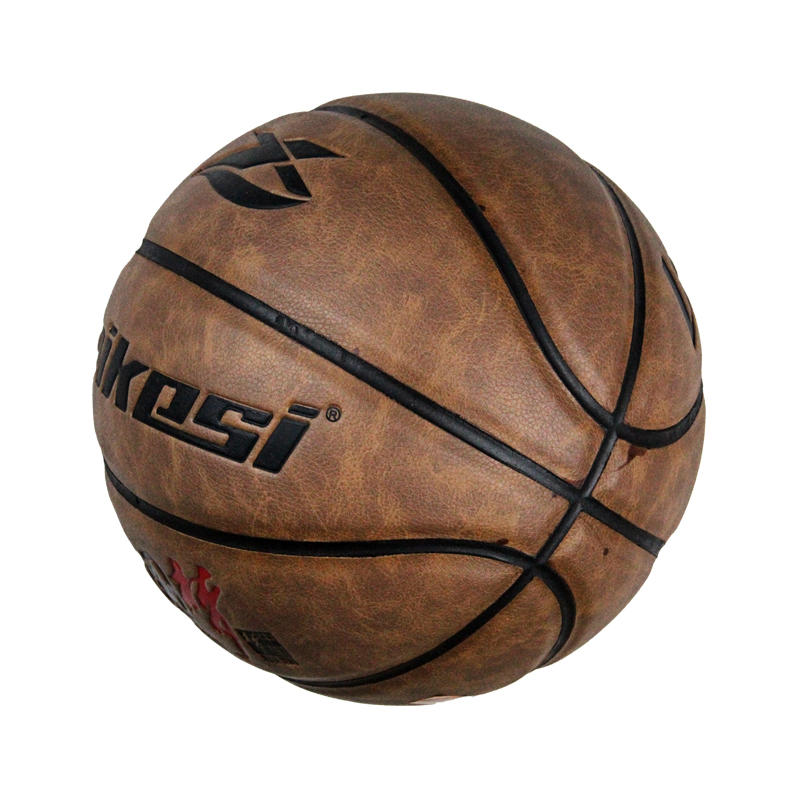 标准7号篮球/PU篮球/成人训练健身篮球白底实物图