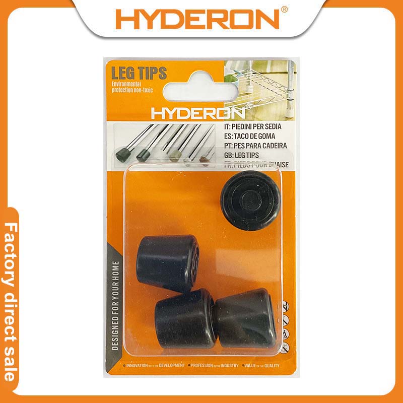 Huidelong Hardware [Factory Direct Sale] Black table and Chair leg covers, furniture leg covers, floor protection Item Picture