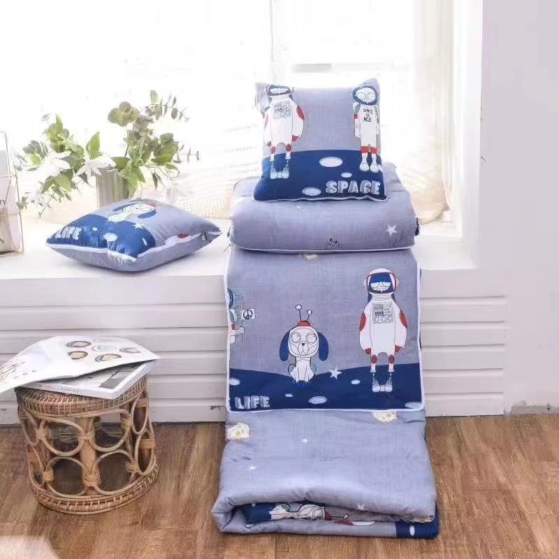 Two-in-one pillow and quilt for logo design, gift, sofa cushion, office midday rest quilt, car lumbar support pic 6