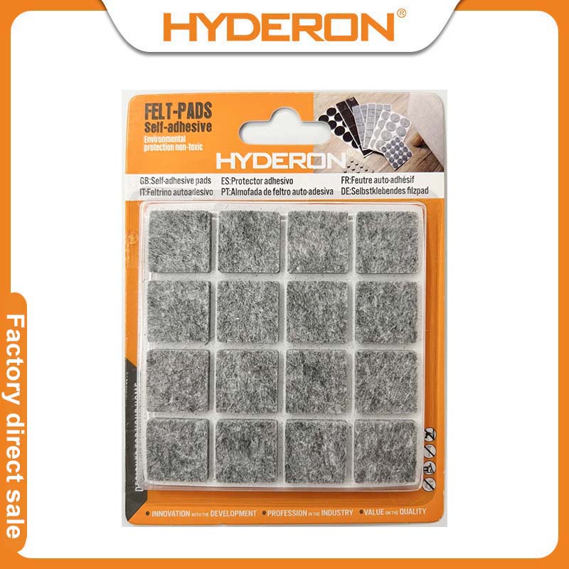 Huidelong Hardware [Factory Direct Sale] Felt table foot pads and furniture foot pads in gray