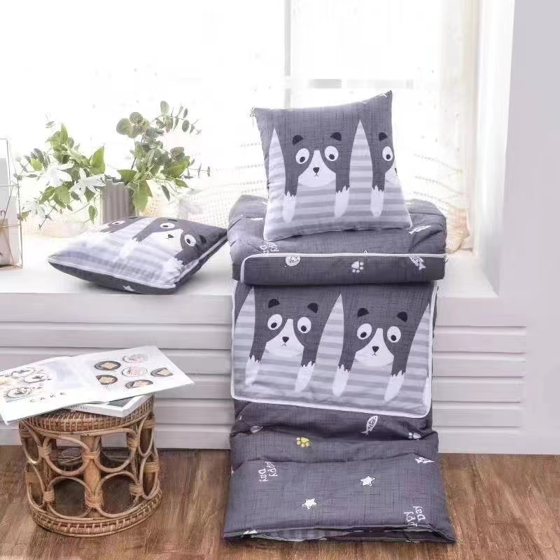 Two-in-one pillow and quilt for logo design, gift, sofa cushion, office midday rest quilt, car lumbar support pic 12