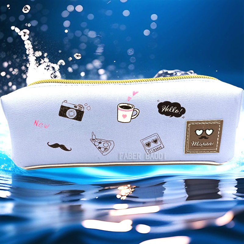 Yiwu Huibo Baodi #250001 waterproof leather cartoon pen bag Application Scenario