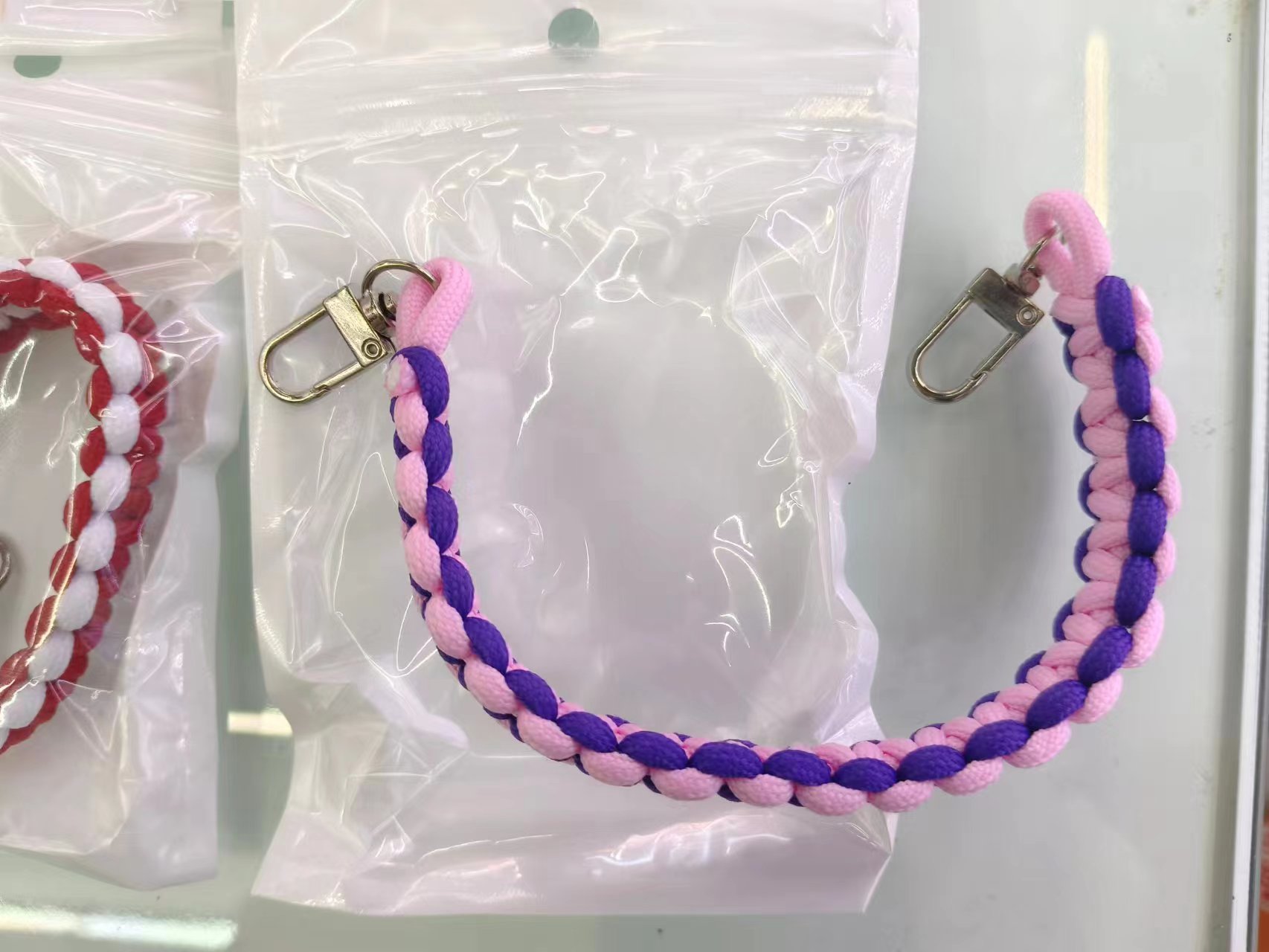 手机挂绳 多色编织挂绳详情4
