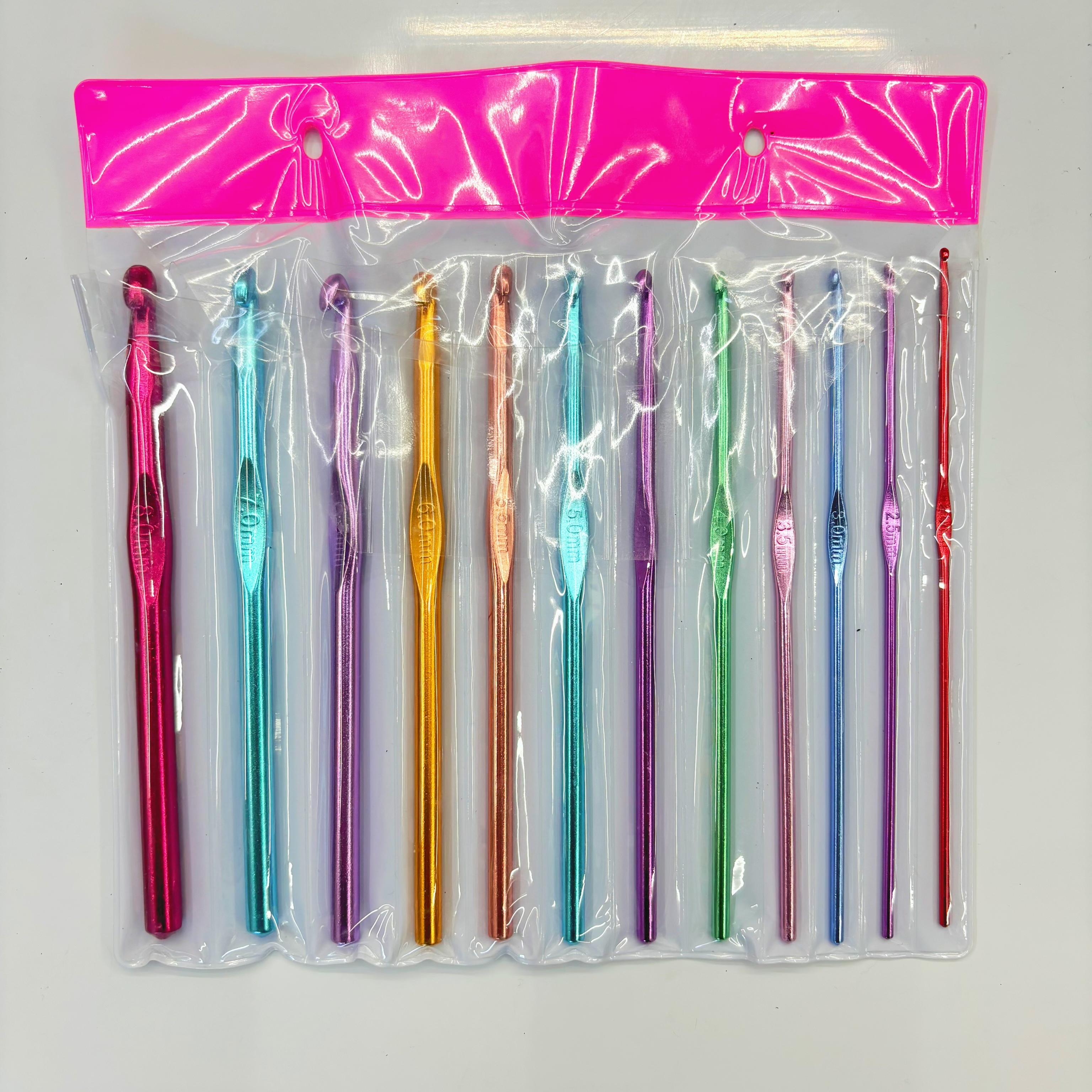 编制工具/彩色钩针细节图