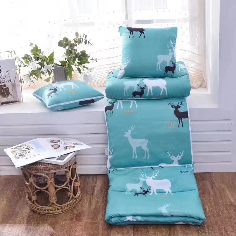 Two-in-one pillow and quilt for logo design, gift, sofa cushion, office midday rest quilt, car lumbar support pic 9