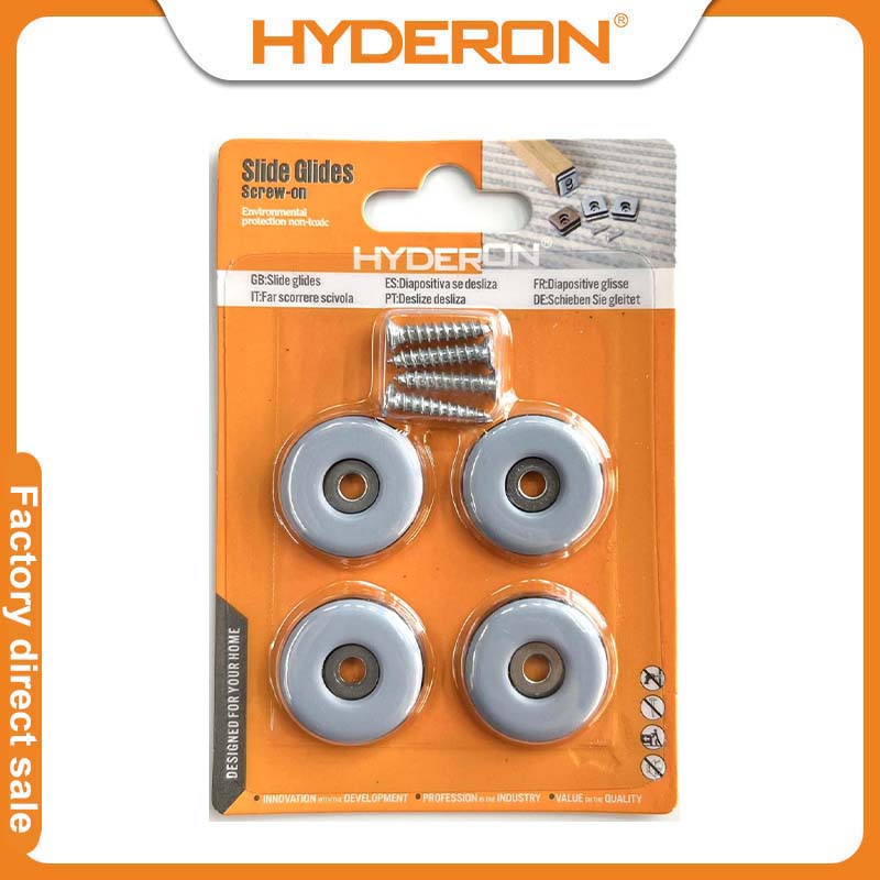 Huidelong Hardware [Factory Direct Sale] Sliding Pads with Screws, Washers, sliding Pads, Furniture Pads