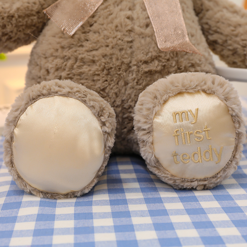 2023 New style bow tie Bear plush toy, cute male and female bedroom birthday gift plush toy, 23m Specification image