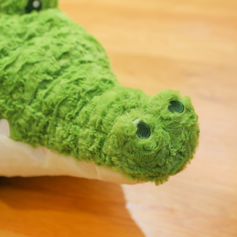 2023 New Crocodile Tummy plush toy, a cute birthday gift for boys and girls' bedrooms, 100cm plush toy details Picture